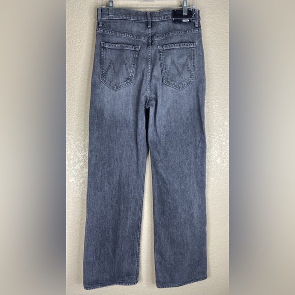 MOTHER SUPERIOR Jeans The Maven Heel Gray Uncommon Ground High-Rise Wide leg EUC - Picture 8 of 13